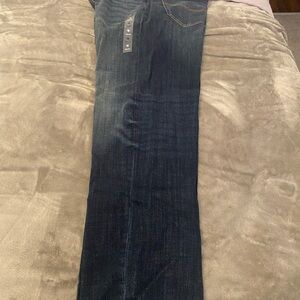 Lucky Brand Men's Dark Blue Straight Jeans
